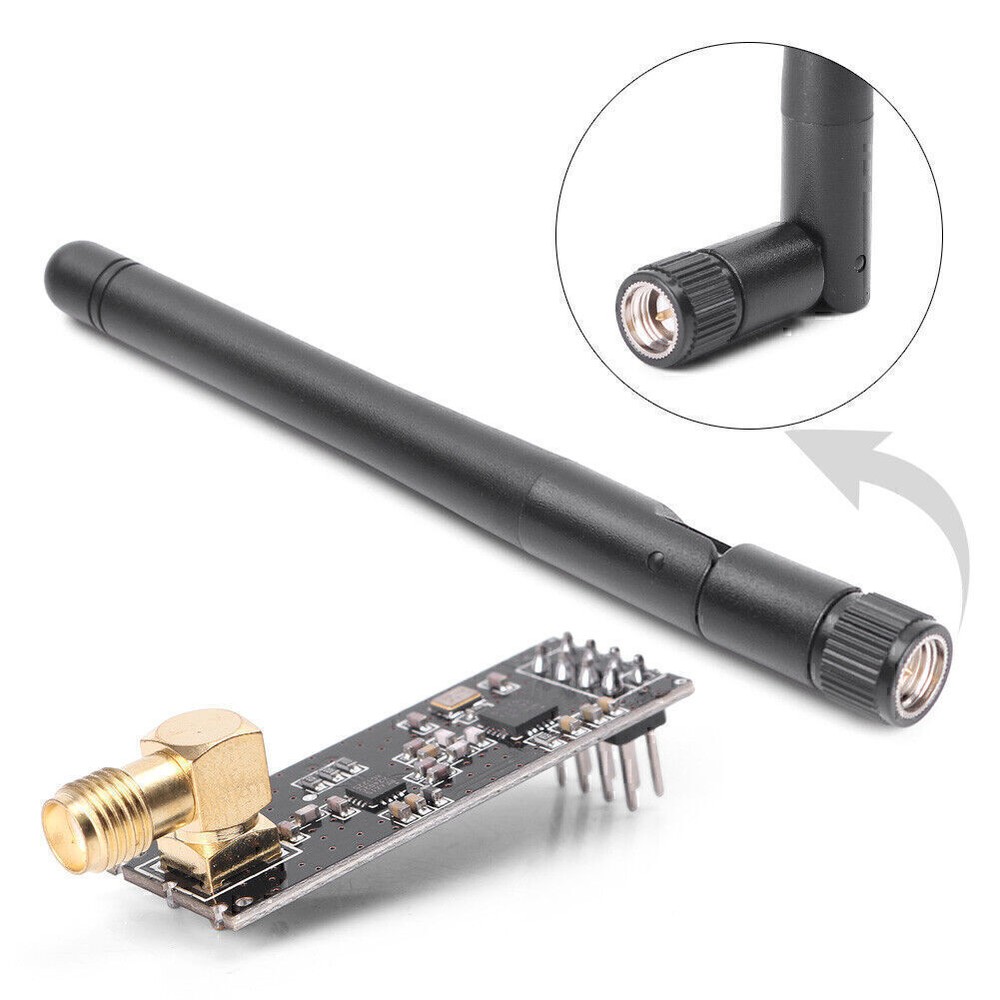 NRF24L01+PA+LNA SMA Antenna Wireless Transceiver communication module 2.4G 1100m