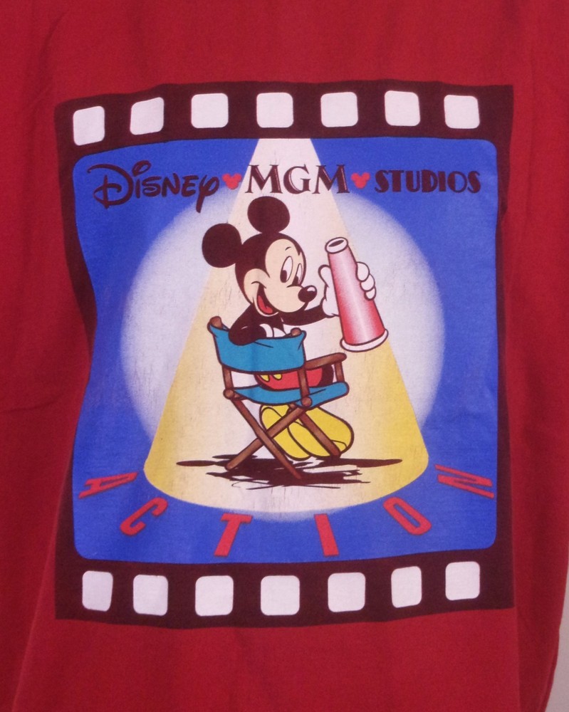 vintage 90s 00s Y2K rare Walt Disney MGM Studios T-Shirt Mickey Mouse USA sz XXL
