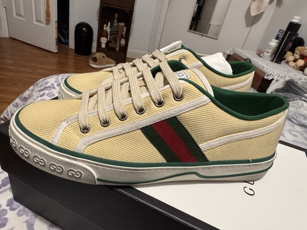 Gucci Tennis 1977 Butter Cotton Size US 8 Brand New