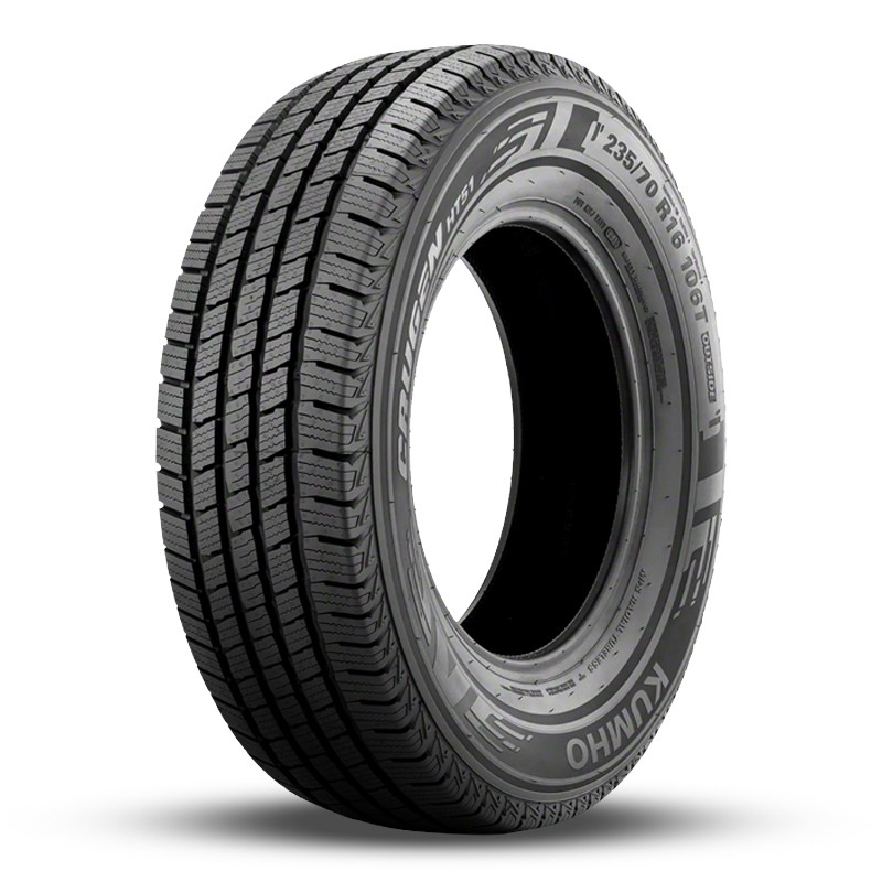1 Kumho Crugen HT51 215/65R16 102T All Season Tires 70000 Mileage, 3PMSF Rated