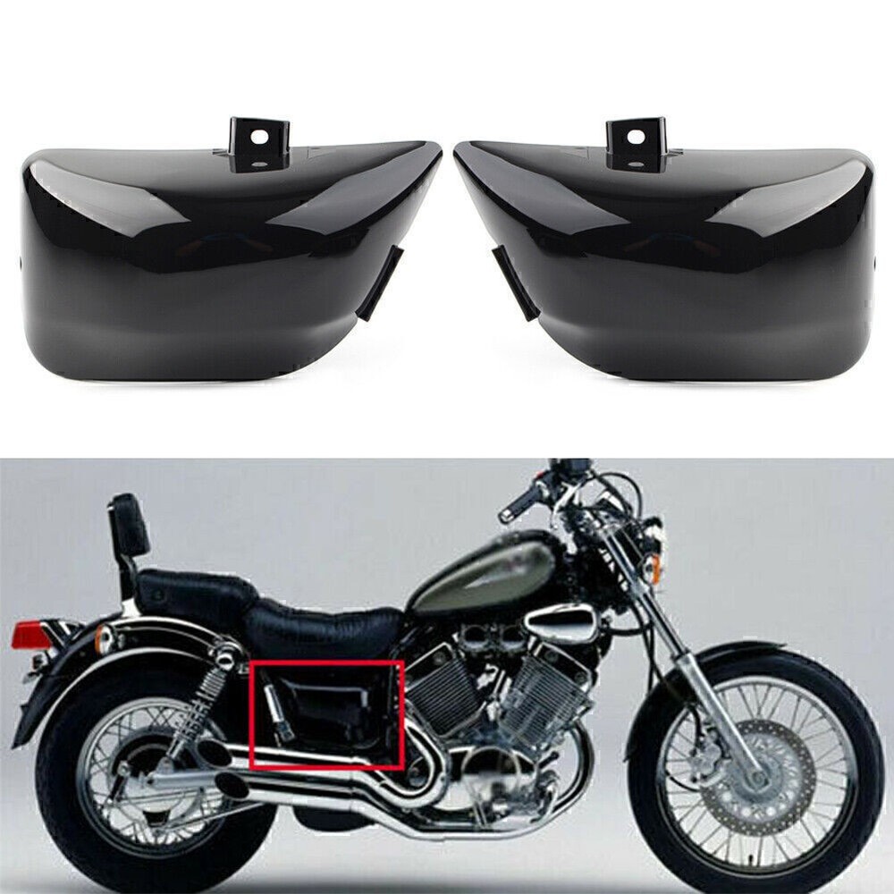 Fairing Side Battery Cover FOR Yamaha XV400 XV500 XV535  Virago ALL YEAR