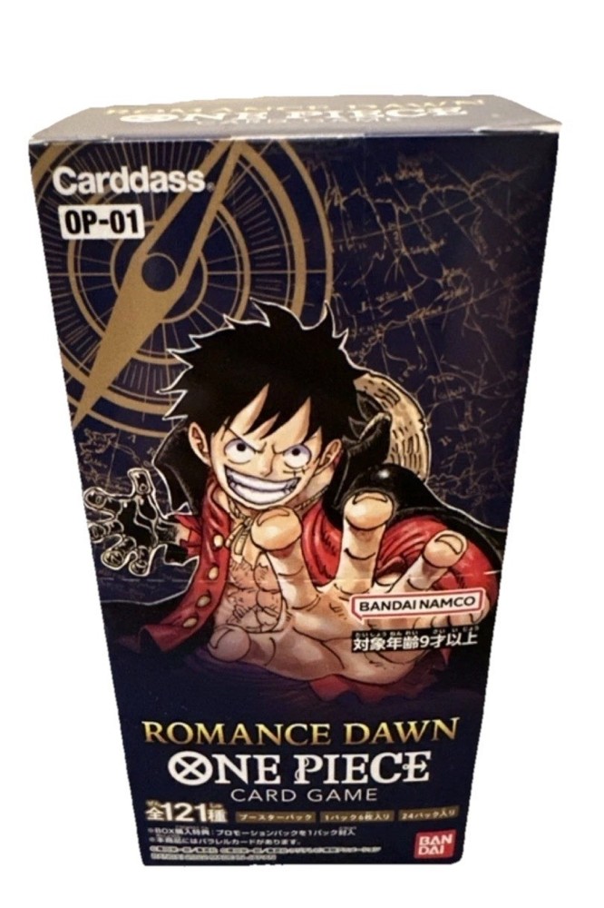 Bandai One Piece Card OP-01 Game Romance Dawn booster box Japanese game gift