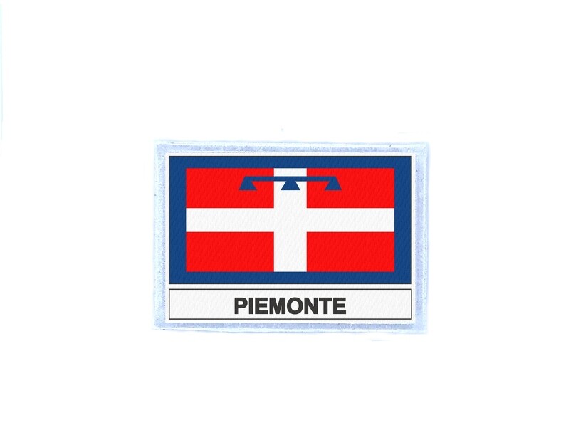 Italy Piedmont Region Flag Emblem Patch