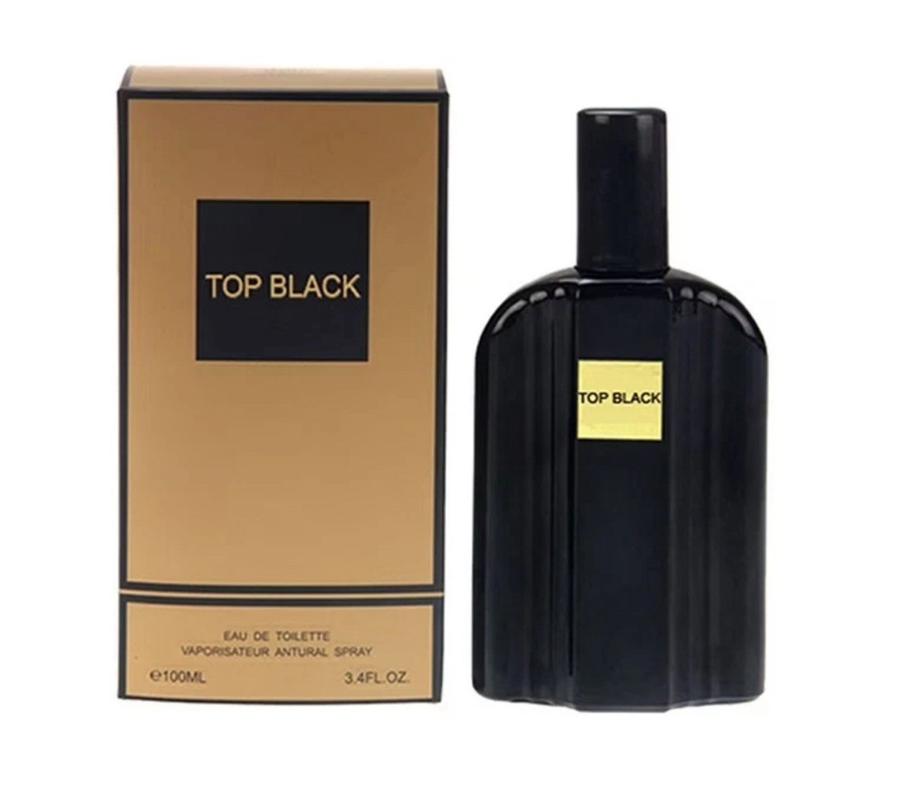 Top Black by EBC Collection 3.4oz Eau De Toilette Men New Sealed Box