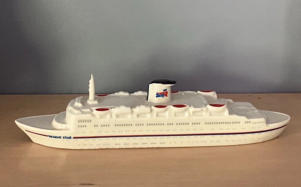 Passport Products 8” Regent Star Porcelain Cruise Ship Model