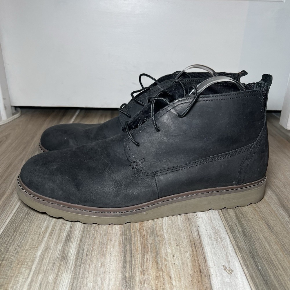 Reef Voyage LE Mens Leather Chukka Boots Lace Up Size 12
