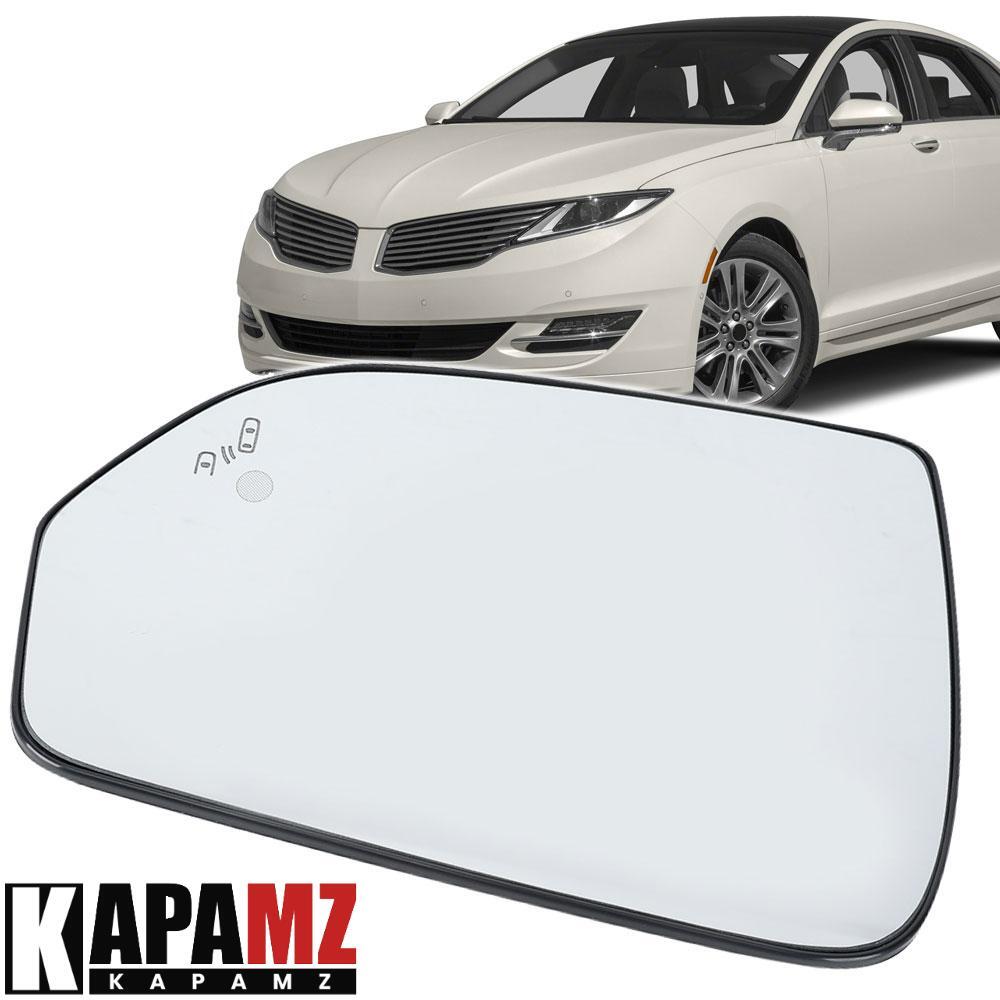 Heated Blind Spot Driver Side Mirror Glass for 2013-2020 Lincoln MKZ Left