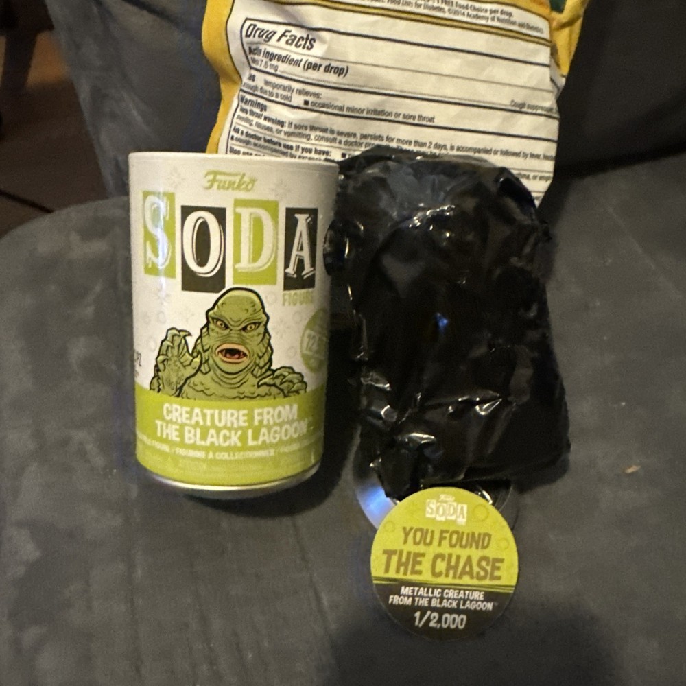 Funko Vinyl Soda: Universal Monsters - Creature from the Black Lagoon (Chase)