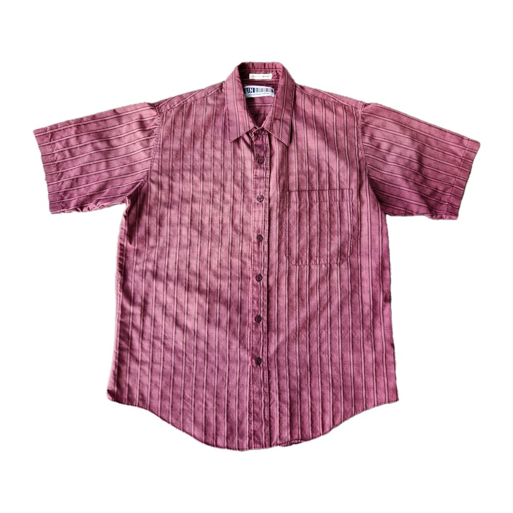 Camisa De Colección Años 90 Ecléctica Abotonada Para Hombres L Estilo Abuelo Retro Camionero Larga Distancia-image