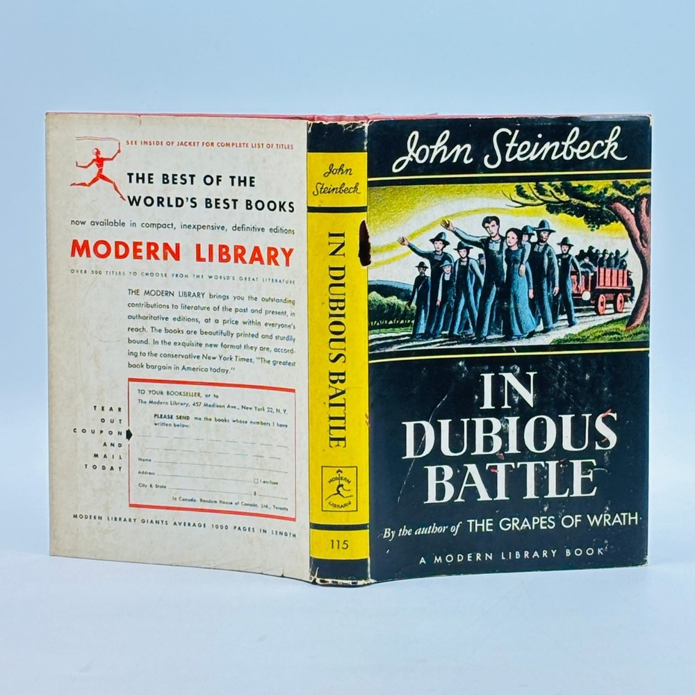 In Dubious Battle John Steinbeck Modern Library Hardcover