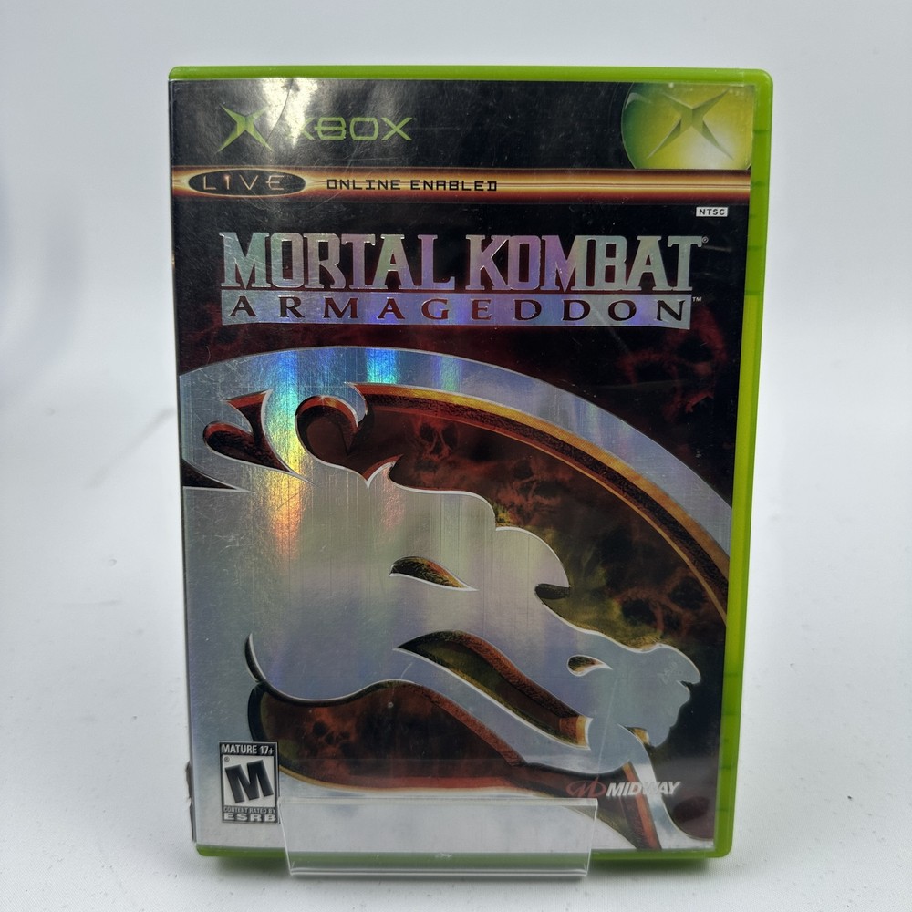 Mortal Kombat: Armageddon (Microsoft Xbox, 2006) Complete w/ Manual CIB