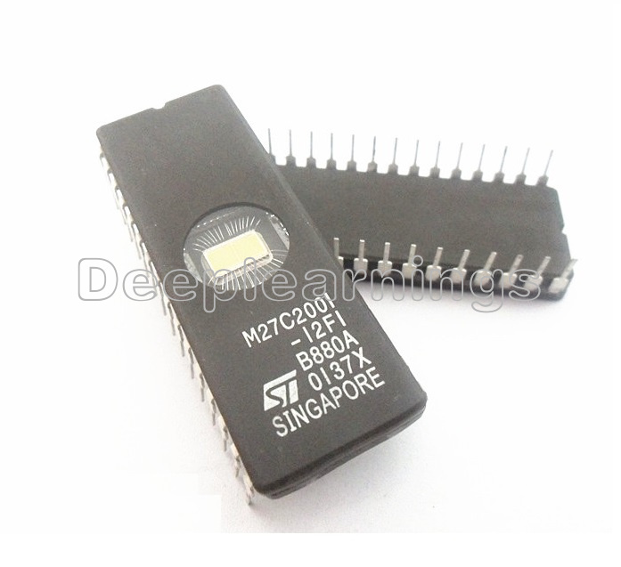 1Pcs M27C2001-12F1 Ic Eprom Uv 2Mbit 120Ns 32Cdip New