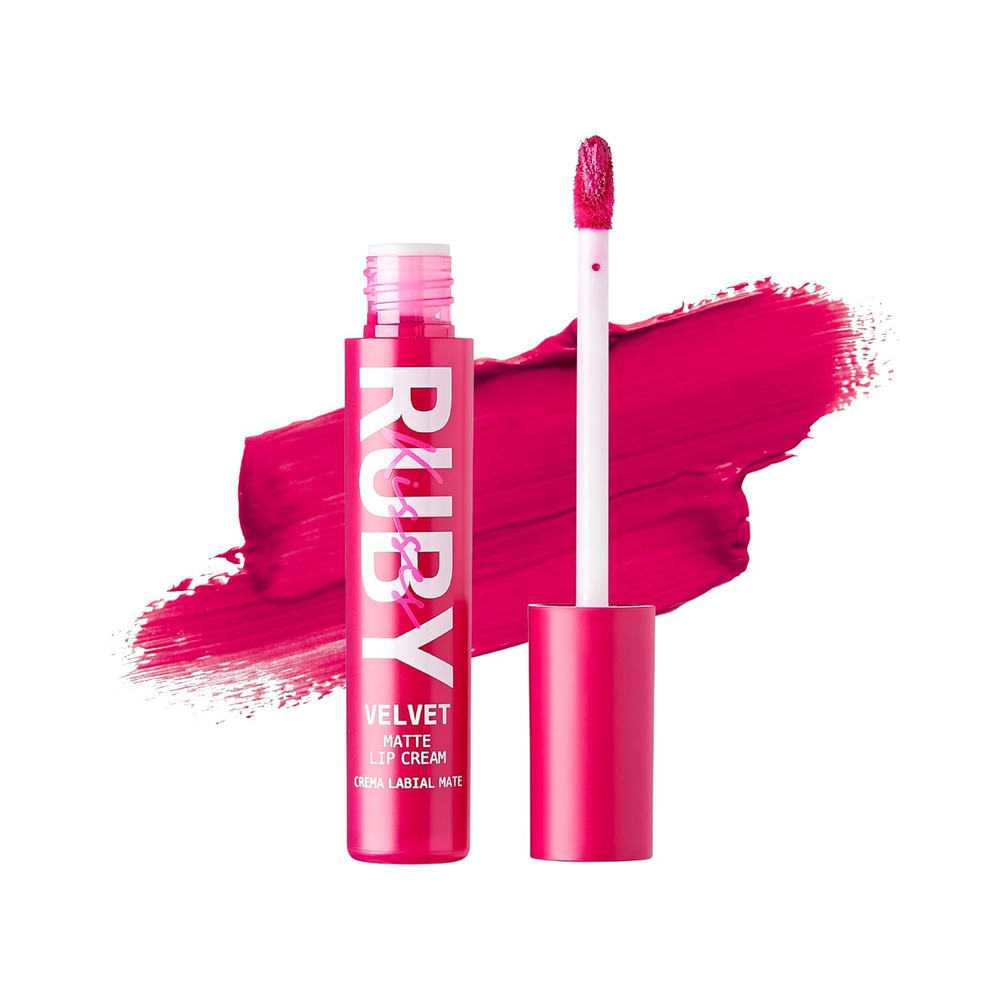 Velvet Lip Cream, Matte Finish Lipstick, Rich Color, Long Lasting Lip Stain, Lig