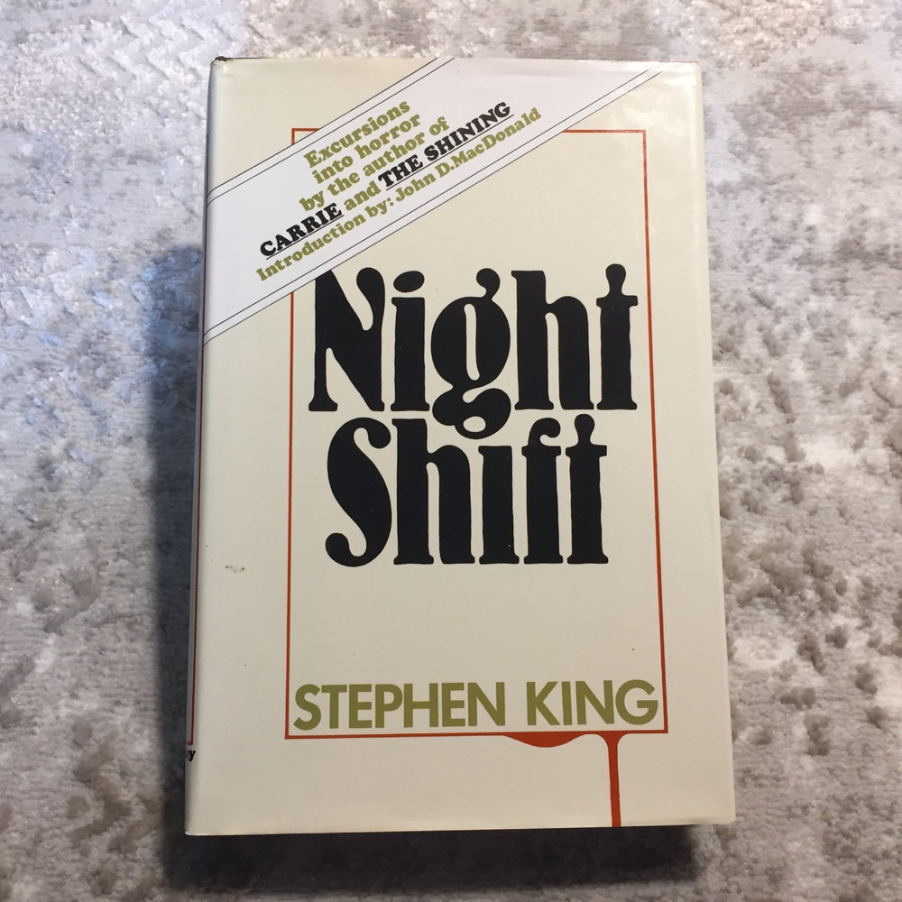 Night Shift Stephen King 1978 Doubleday Horror Short Stories Hardcover Book