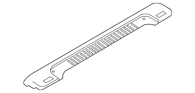 Genuine Nissan Seat Back Panel 79922-3BA0A