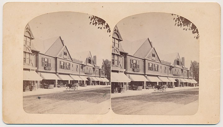 RHODE ISLAND SV - Newport Casino - JA WIlliams 1880s