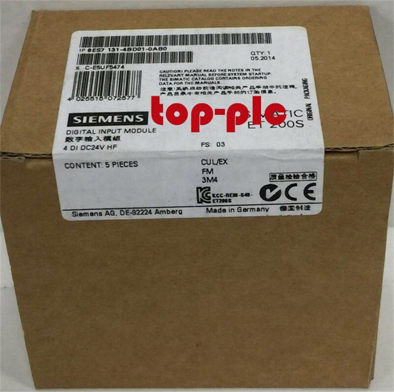 New Siemens 6ES7131-4BD01-0AB0 / 6ES7131-4BD01-0AB0 Digital Input Module