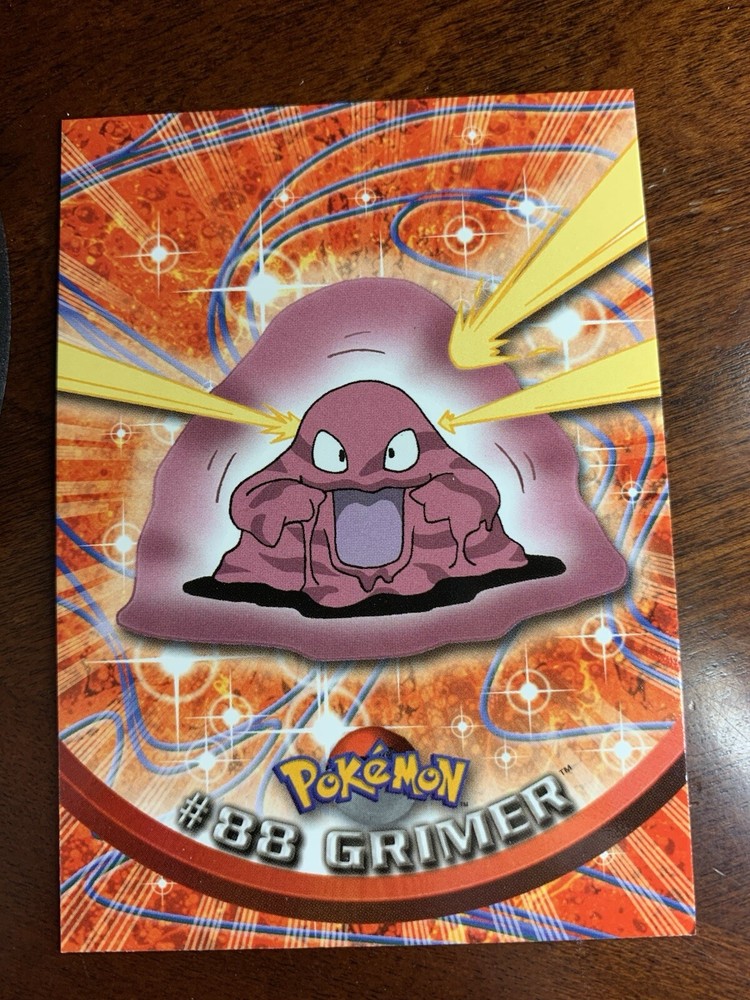 2000 Topps Pokemon TV Animation Series 2 #88 Grimer FREE COMBINED SHIPPING