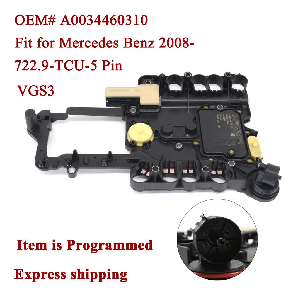 MercedesBenz 722.9 TCU Transmission Control Unit 5pin VGS3 A0034460310 2008+