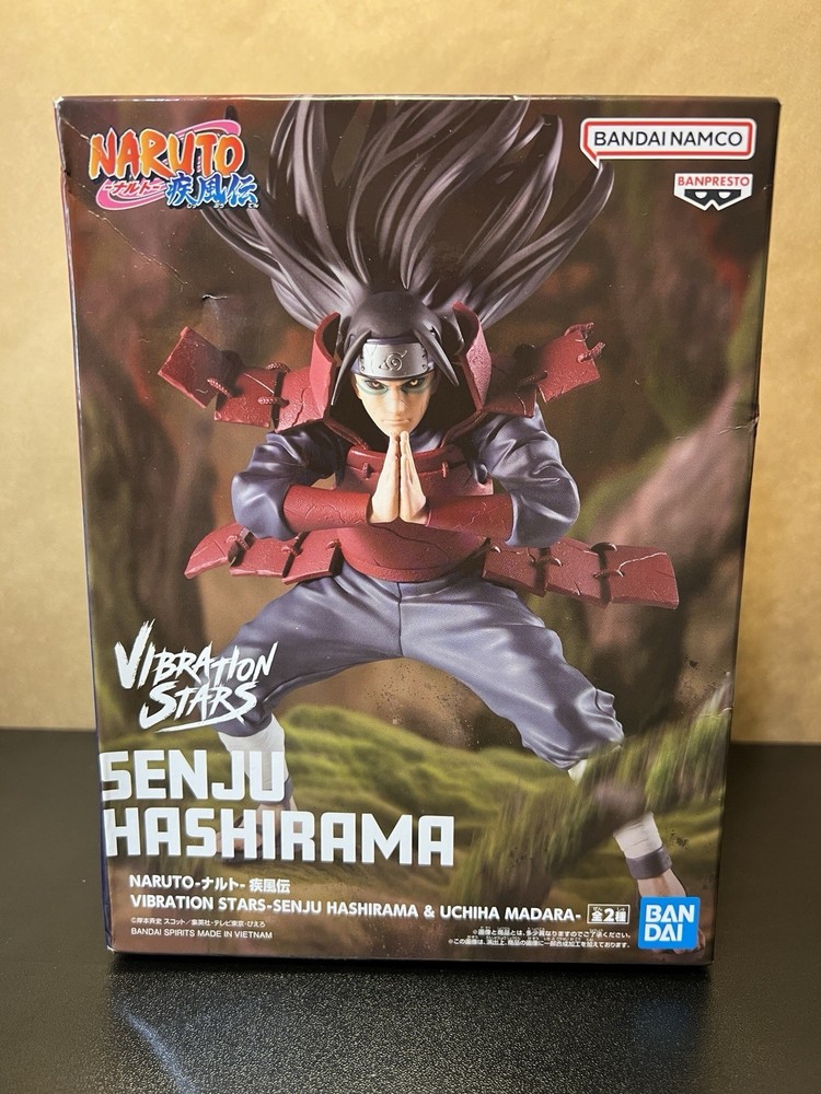 Hashirama Senju Vibration Stars Figure Naruto Shippuden Statue Banpresto Bandai
