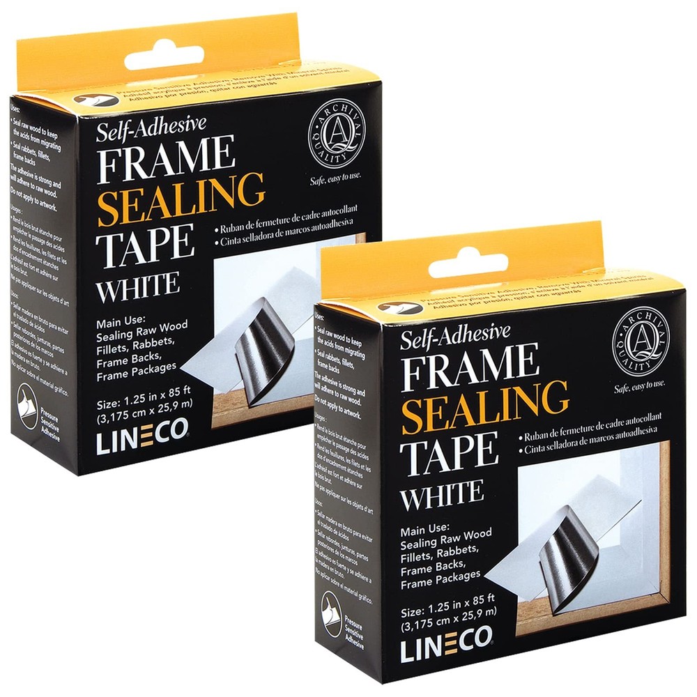 Archival Self-Adhesive Frame Sealing Tape. Acid-Free, Non-Yellowing Tape, for...