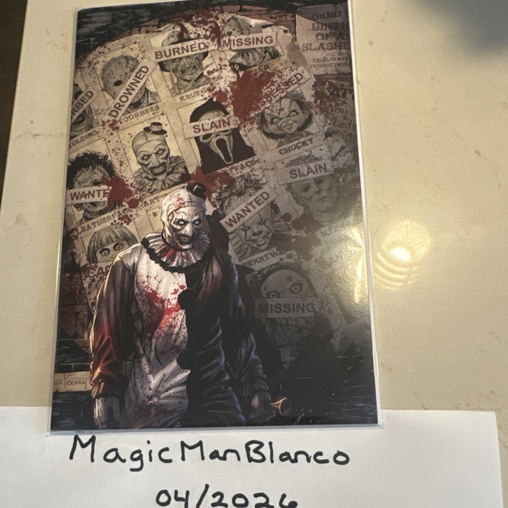 Birth Of A Slasher #1 - Art The Clown By Tyler Kirkham Bloody Edition. Ltd. 100