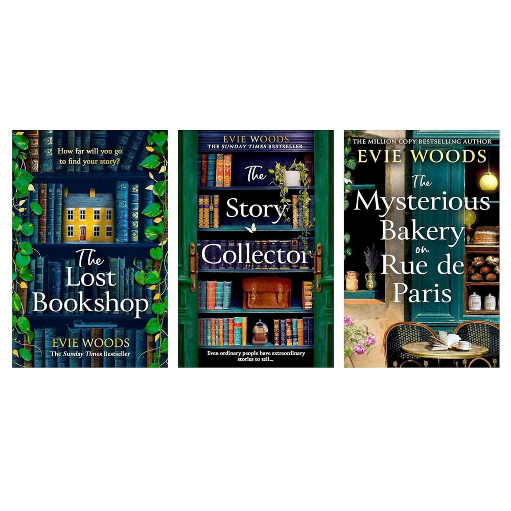 Evie Woods 3 Books Collection Set (Mysterious Bakery on Rue De Paris, the Lost B