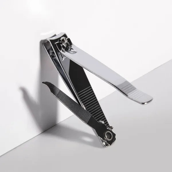 Heavy Duty Toenail Clippers Set Stainless Steel Nail Clipper With File 2PCS