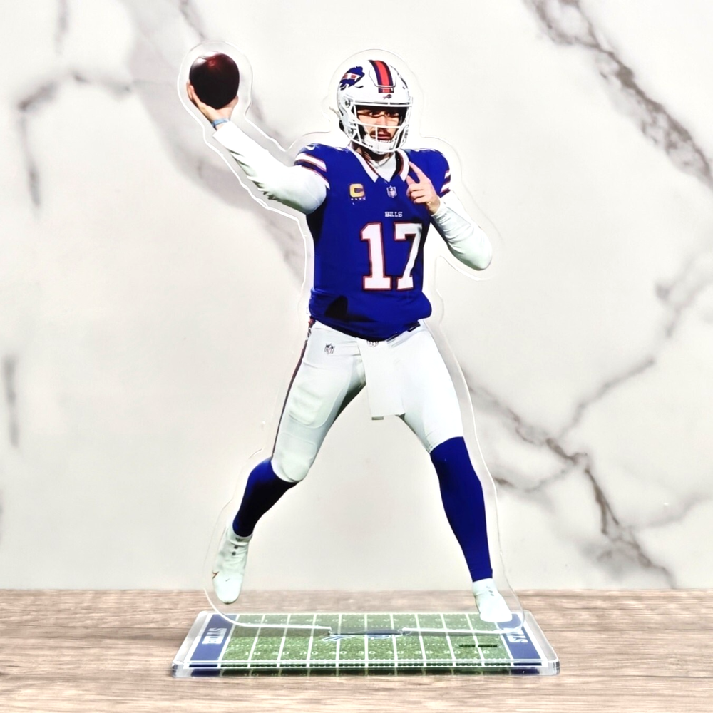 Josh Allen Standee for Bills Fans – Man Cave Decor & Memorabilia Collectible