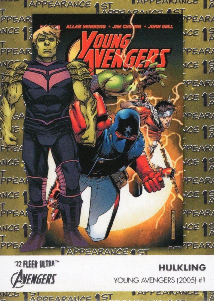 Marvel Fleer Ultra Avengers 2022 1st Appearances Chase Card FA-13 Hulkling