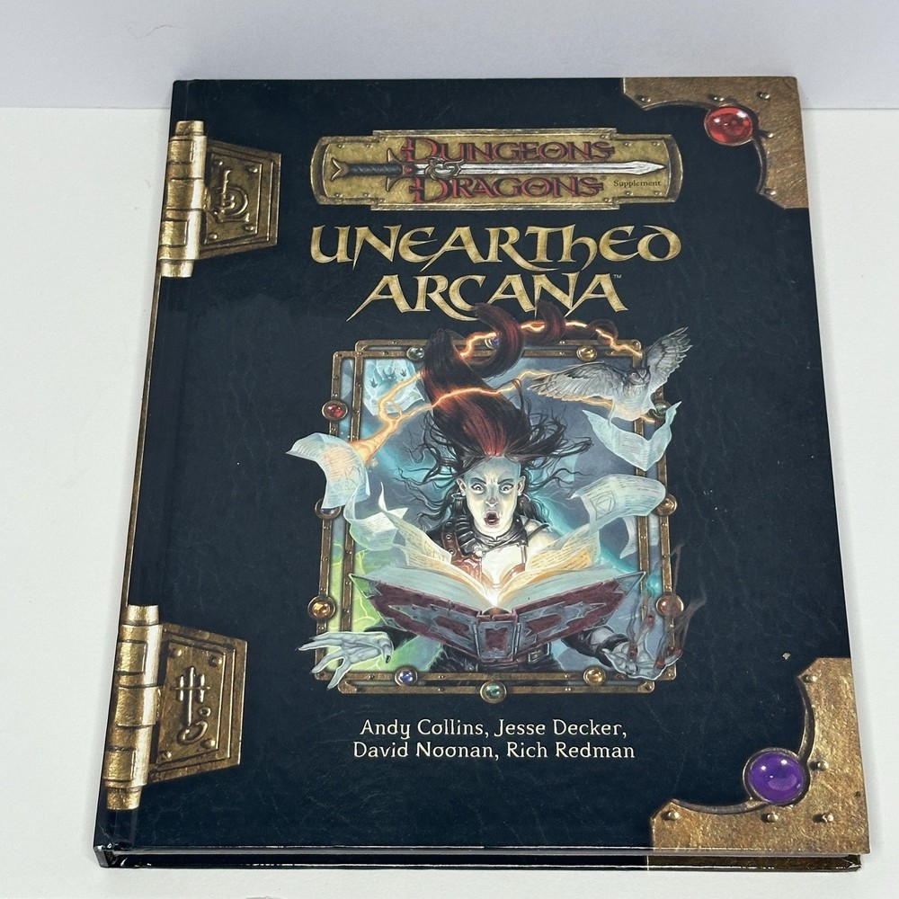 TSR Dungeons & Dragons Unearthed Arcana First Printing 2004 Fantasy Roleplaying