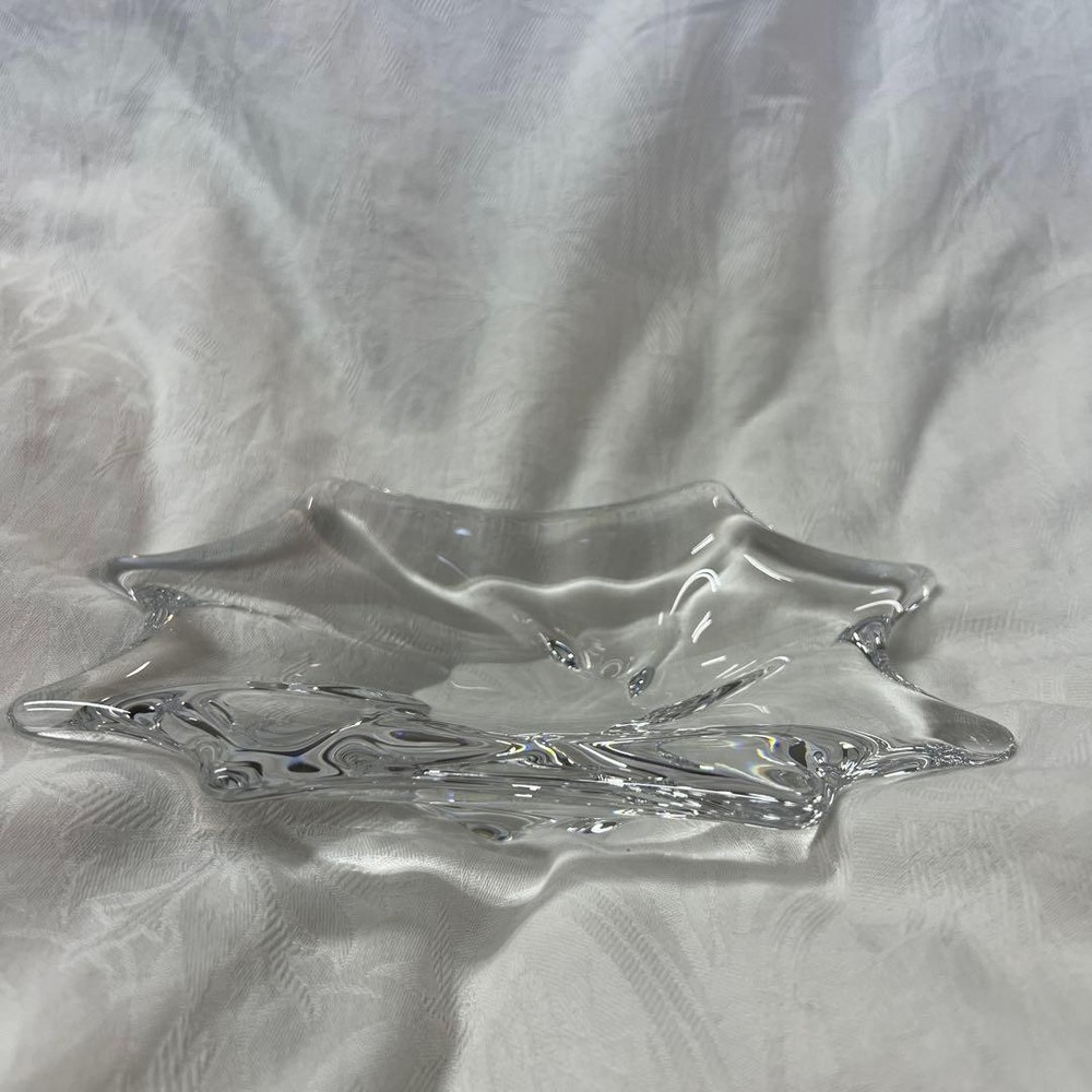 Baccarat Harcourt Crystal Ashtray Collectible Antique Made in France