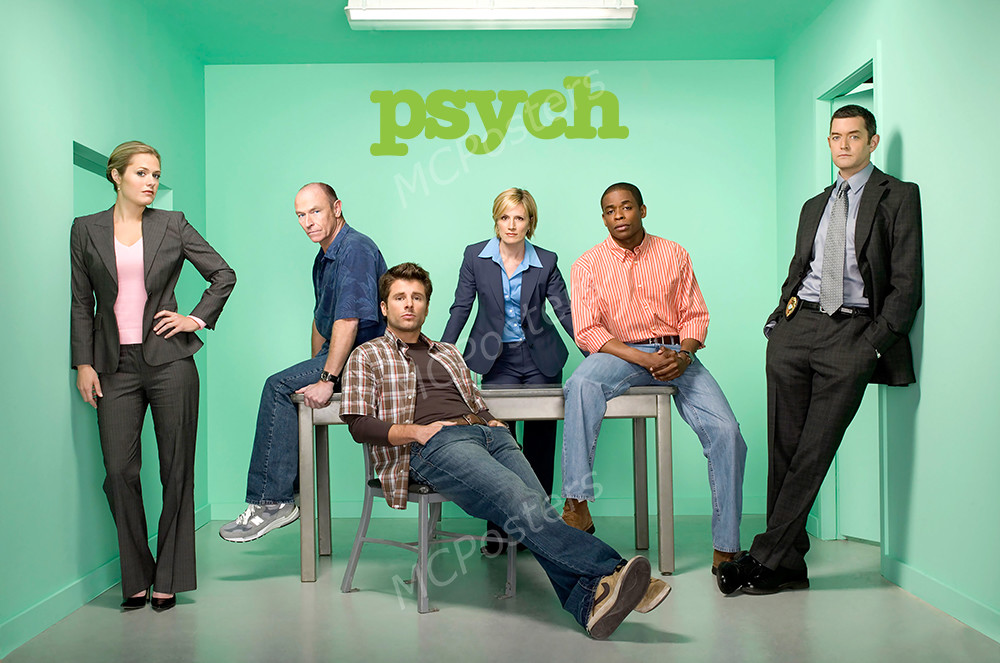 Psych TV Show Series Premium POSTER MADE IN USA - TVS662