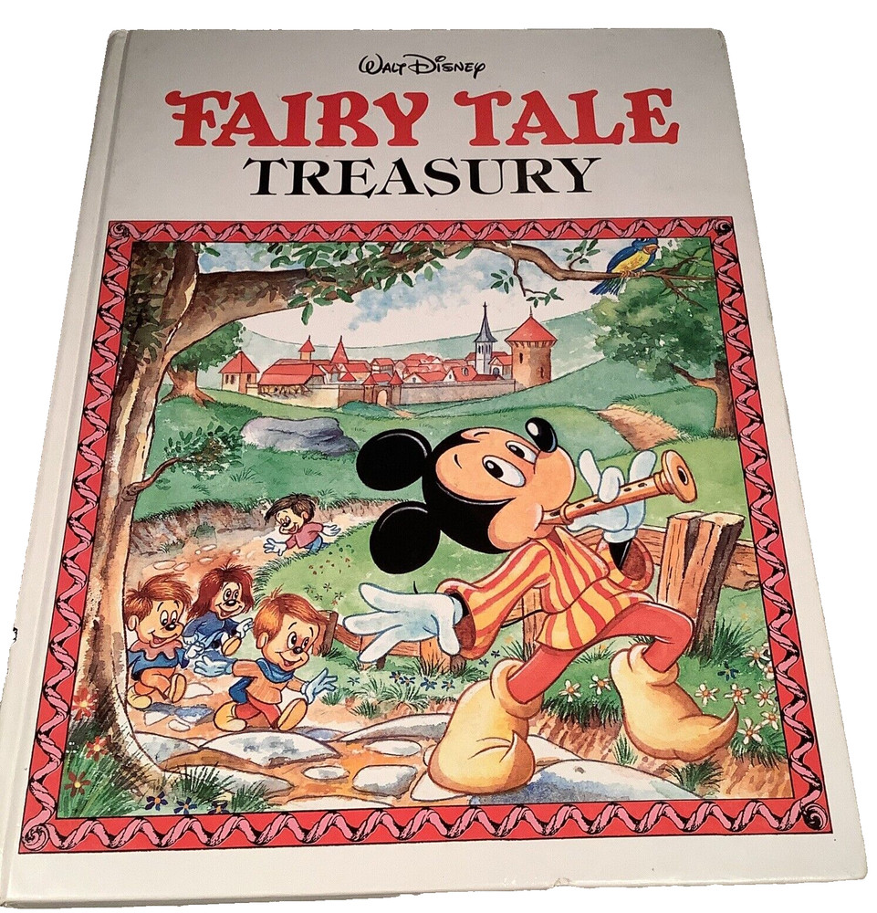 Walt Disney Fairy Tale Treasury- Vintage 1991 Gallery Books Hardcover 4/Classics