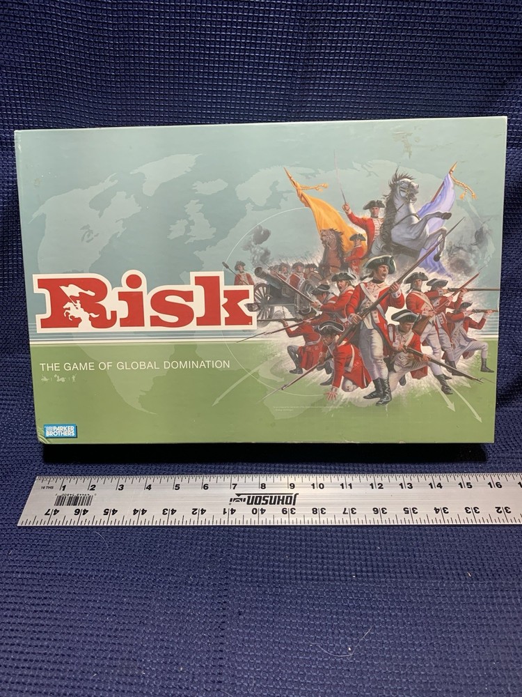 Risk Board Game The Game of Global Domination 2003 Hasbro Complete