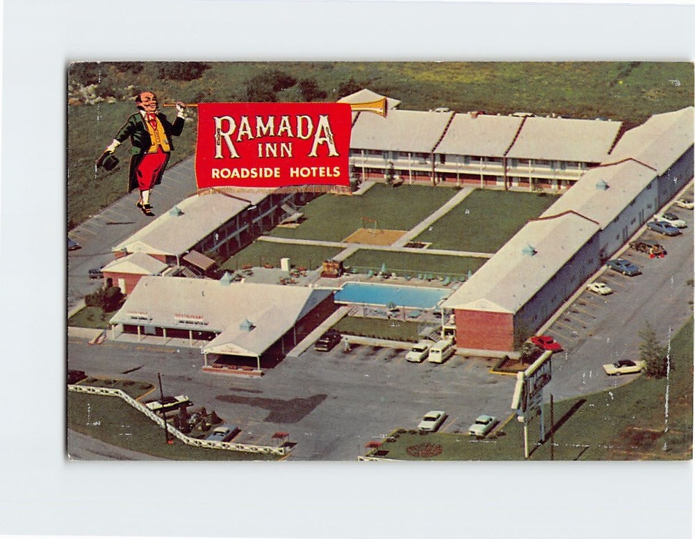 Postcard Ramada Inn Roadside Hotels Springfield Missouri USA