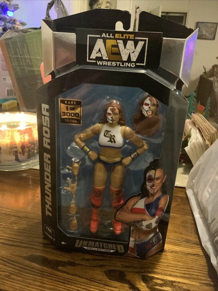 ALL ELITE WRESTLING AEW THUNDER ROSA 1 of 3000 RARE FIGURE NIB AEW