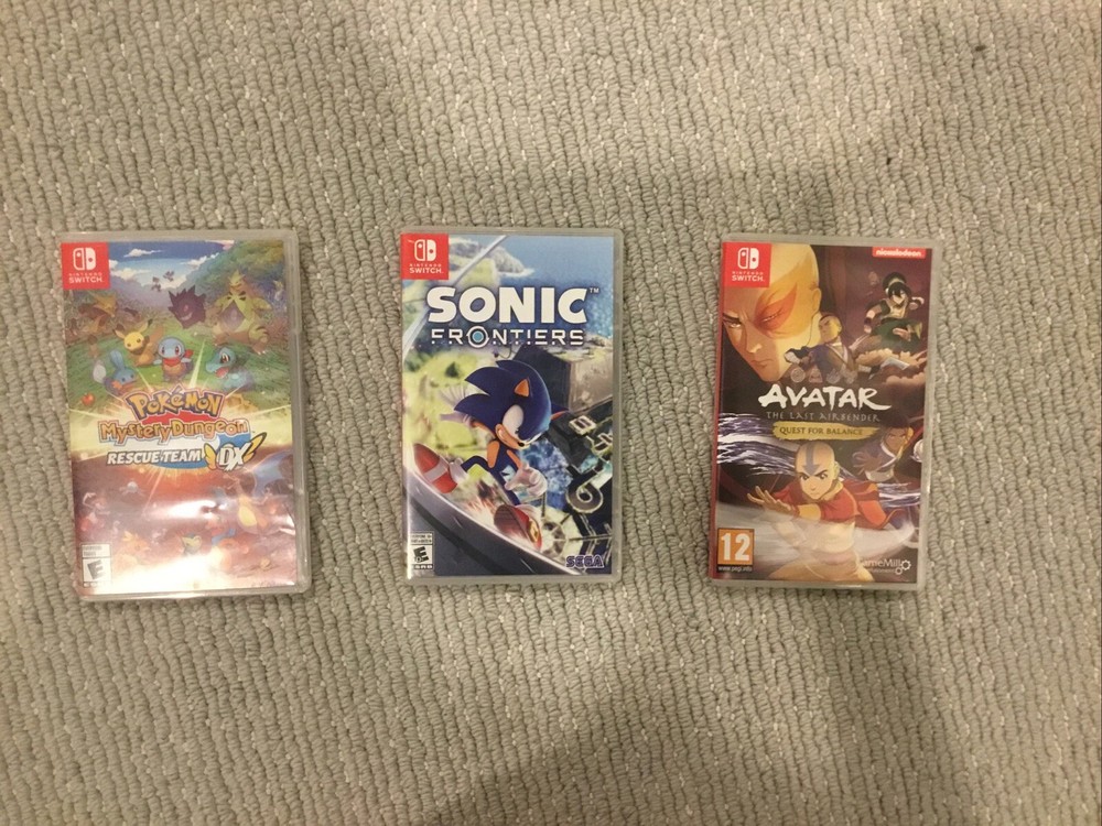 Lot Of 3 Nintendo Switch Games Brand New For A Great Deal