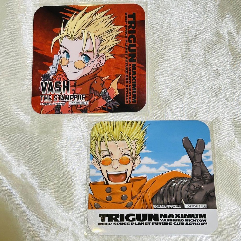 Trigun Cafe Novelty Item  Used  Limited Edition Collectible