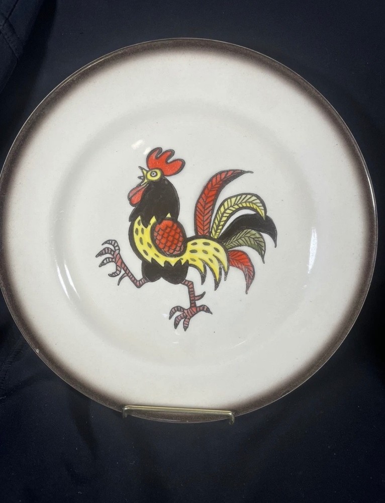 Vintage Metlox Poppytrail Vernon  RED ROOSTER 10