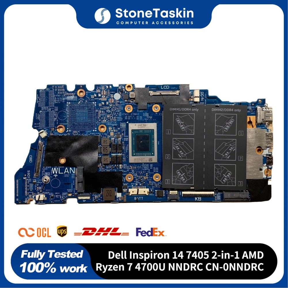 For Dell Inspiron 14 7405 2-in-1 AMD Ryzen 7 4700U Motherboard NNDRC CN-0NNDRC