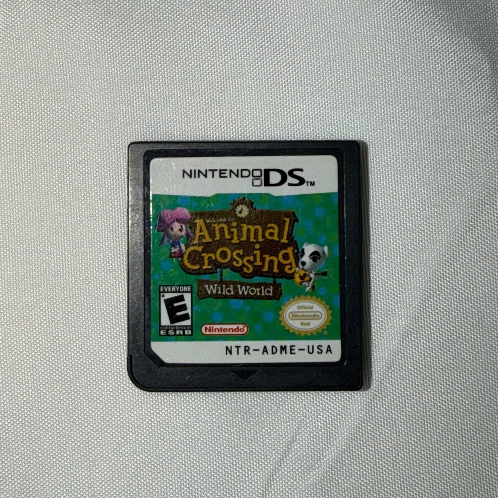 Animal Crossing Wild World (Nintendo DS, 2005) Cartridge Only Tested