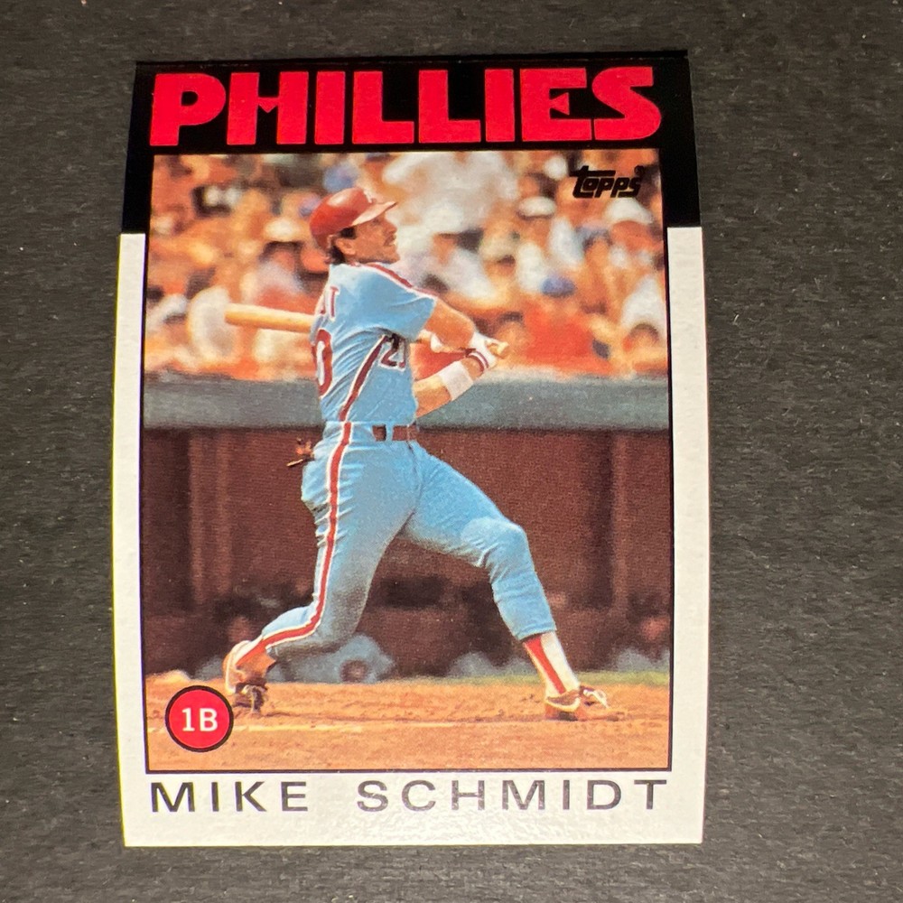 1986 Topps - Mike Schmidt #200