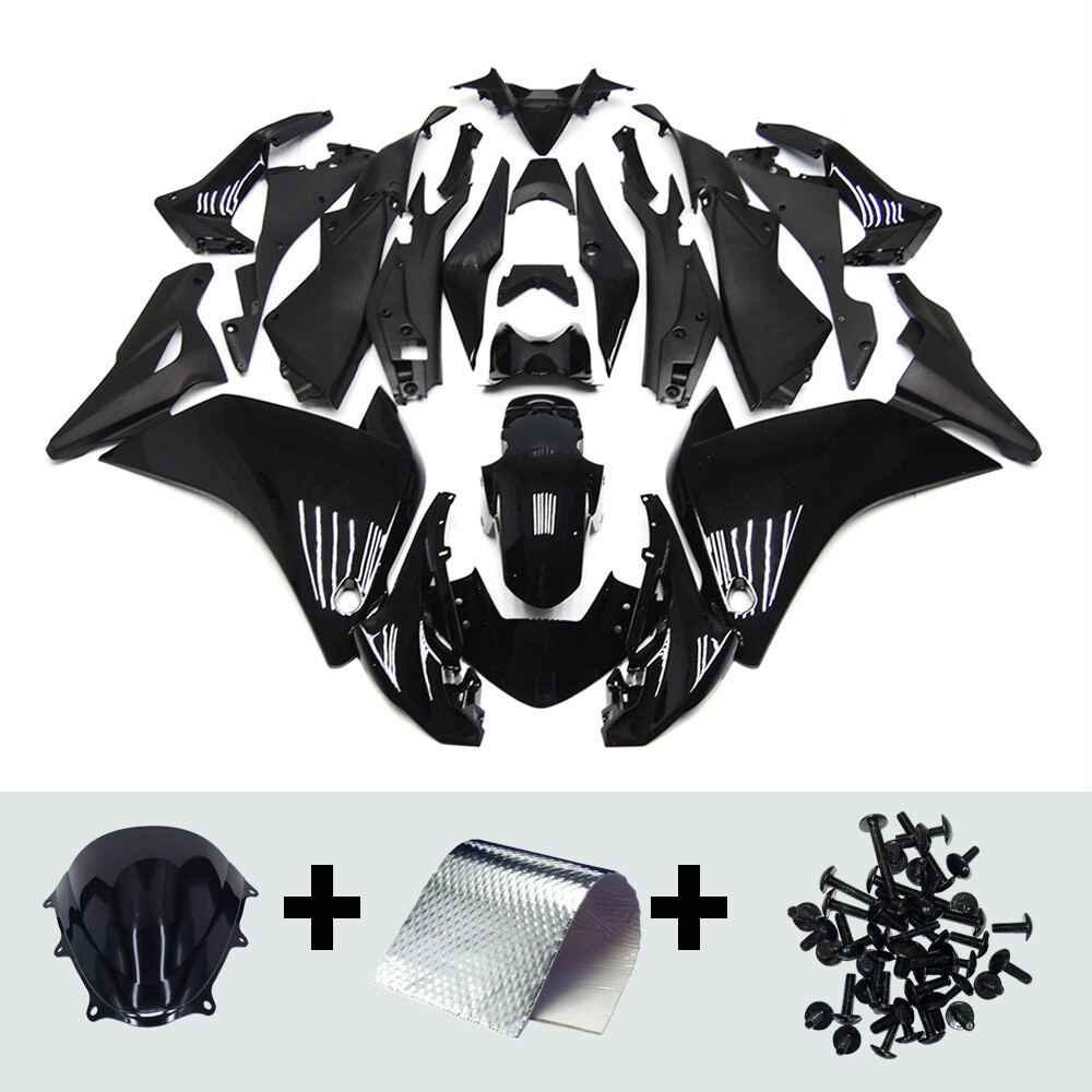 Gloss Black Motor Bodywork for Honda CBR250R 2011 2012 2013 2014 11-14 Fairings