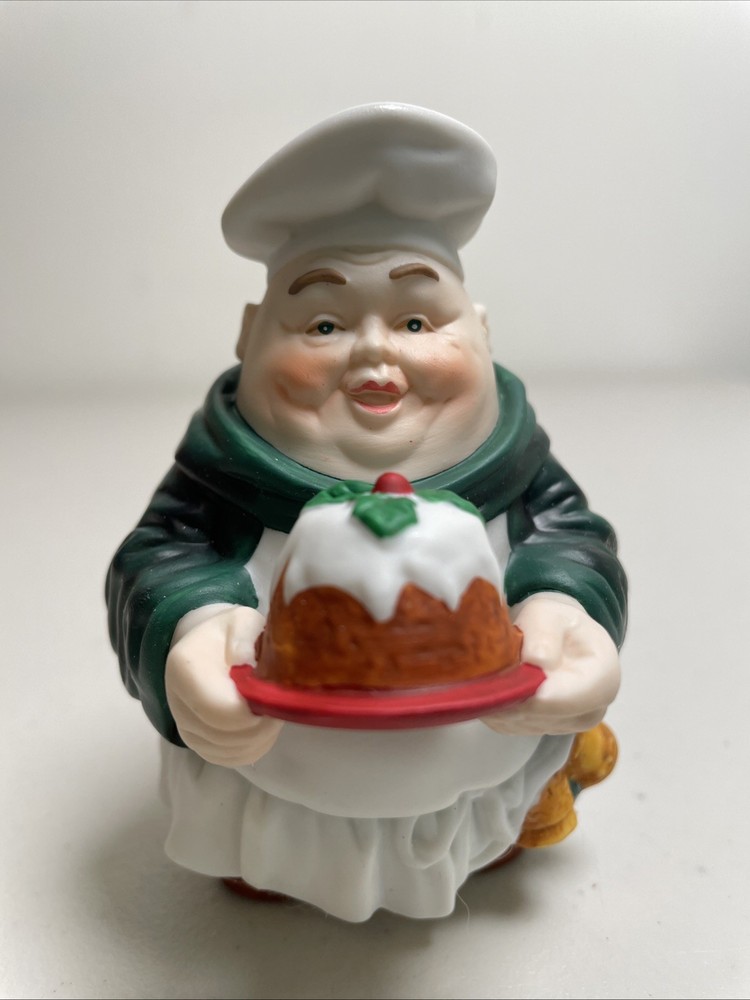 Dept 56 Merry Makers Percival the Puddingman Figurine 9362-9 Christmas Holiday