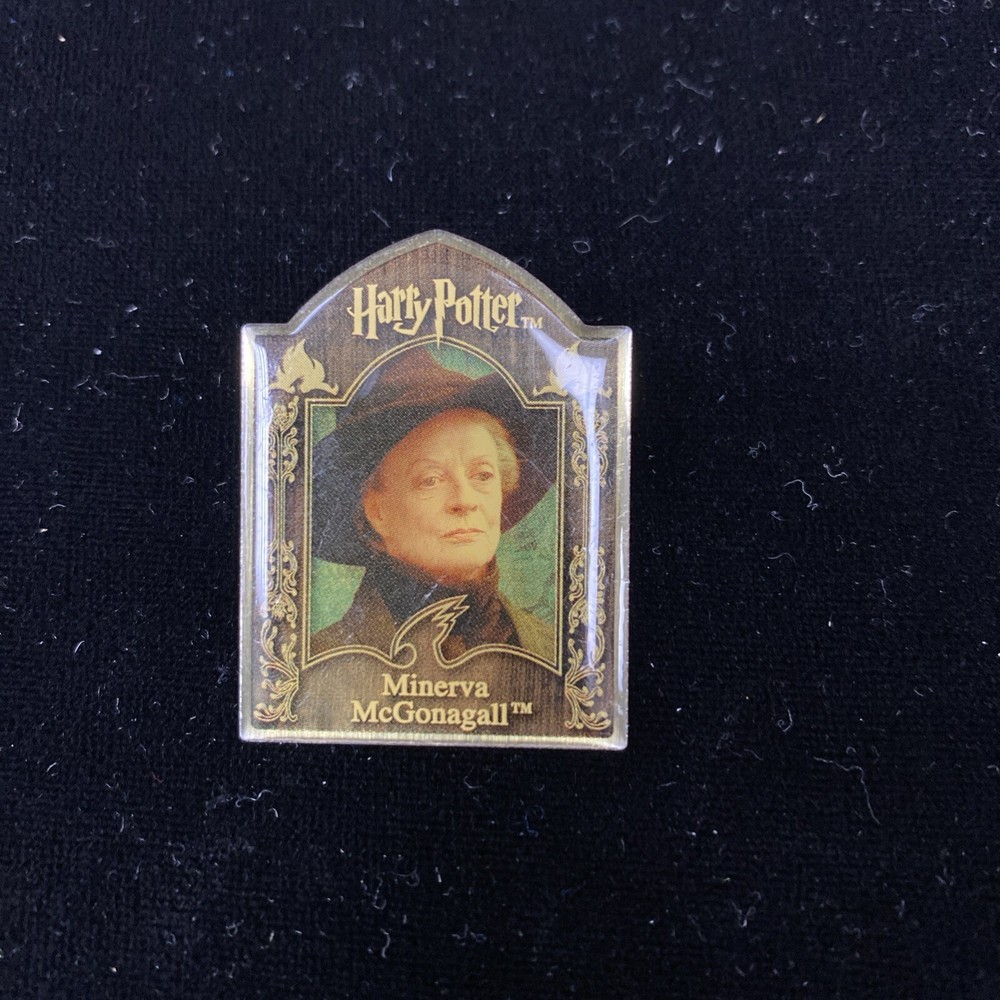 RARE 2007 Minerva McGonagall Gryffindor Harry Potter Pin From Greece