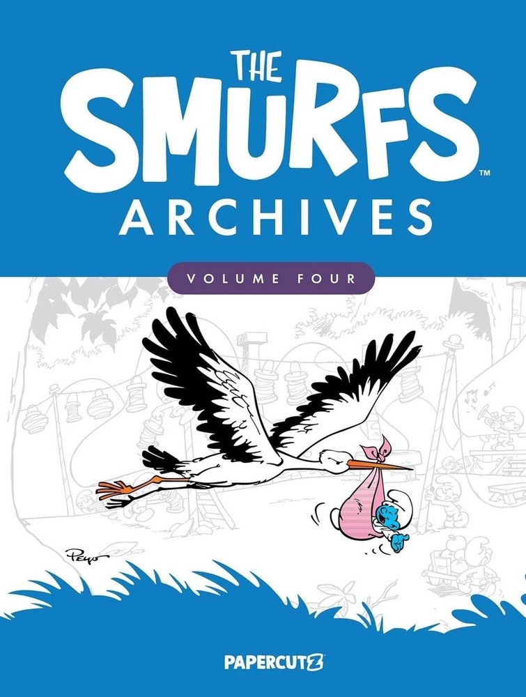 The Smurfs Archives Vol. 4 by Peyo Hardcover Book