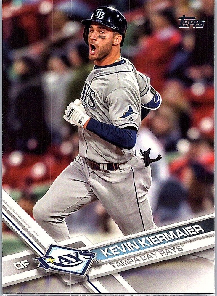 2017 Topps #154 Kevin Kiermaier Tampa Bay Rays