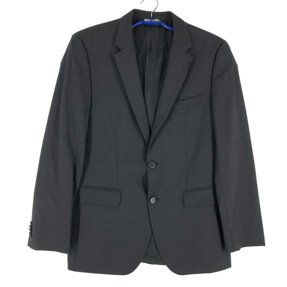HUGO BOSS Men The James3 Sharp5 100% Wool Blazer Jacket Size 48 - S