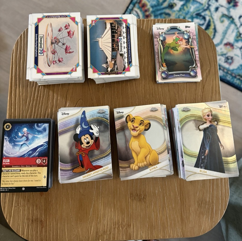 Bulk- Disney 2025 Cards multiple sets